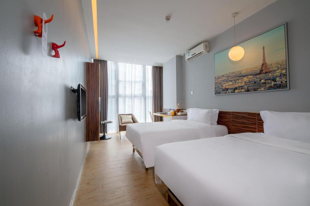 Shenzhen Dongmen Colour Hotel Eksteriør billede